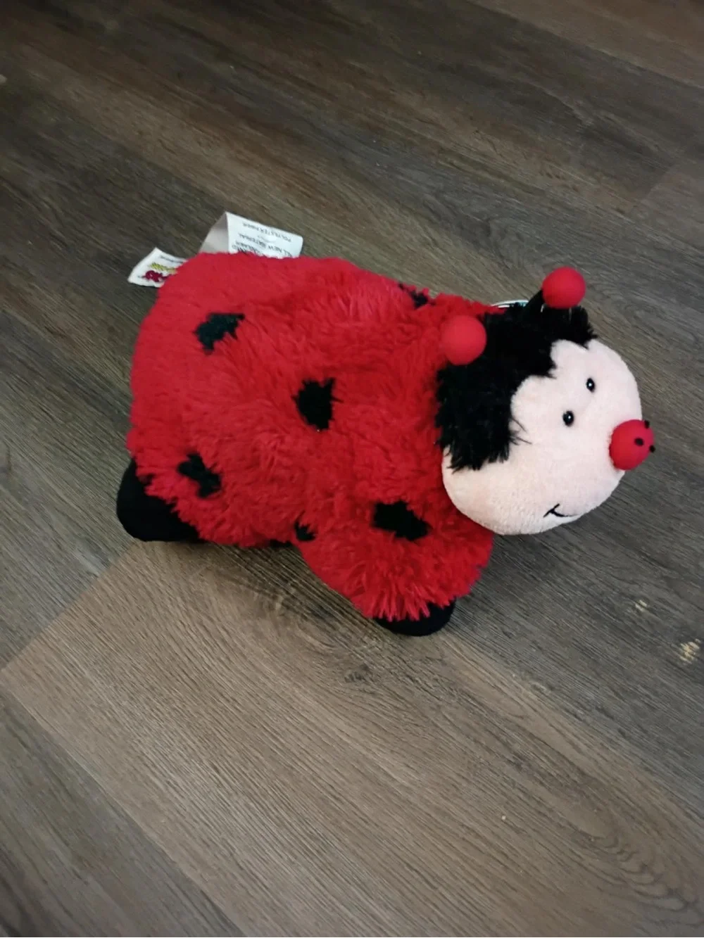 Pillow Pets Ladybug Plush Pillow - Red & Black